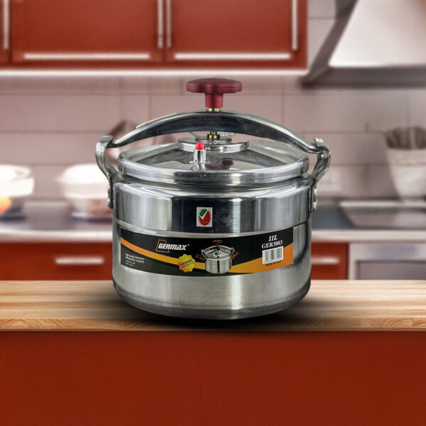 طنجرة ضغط ألمنيوم GERMAX – 11 لتر
