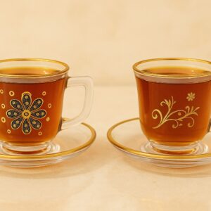 طقم كاسات شاي – عدد 6 قطع